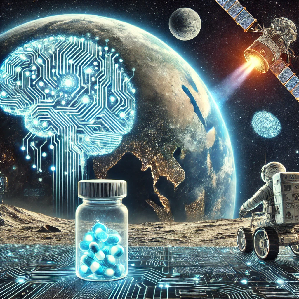 네이처 2025년에 주목해야 할 기술로 비만 치료제, BCI 기술의 발전, 민간 기업의 달 탐사 등 선정 이미지